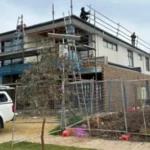 under construction home solar panel installation Victoria